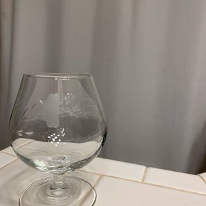 Princess House Heritage Snifter Glasses